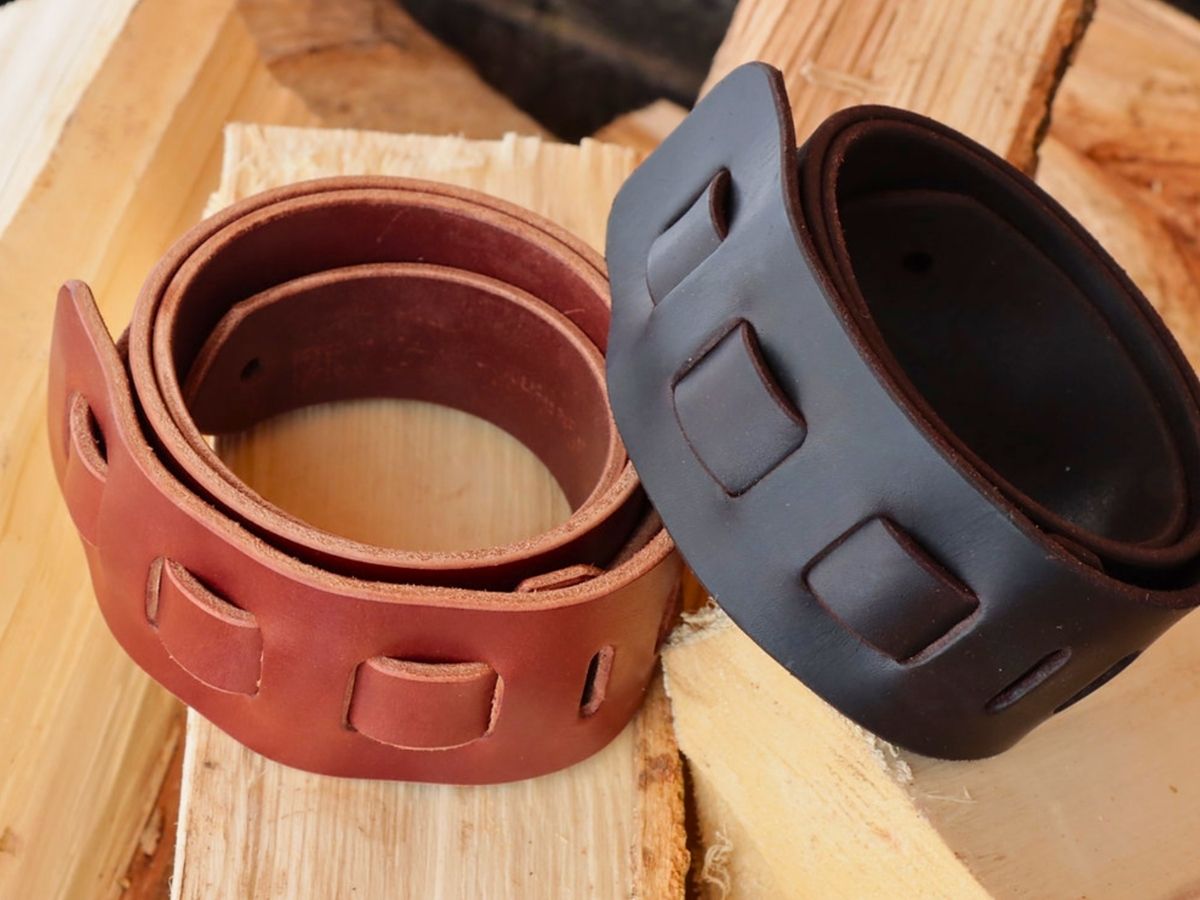 Full Grain Leather Guitar Strap