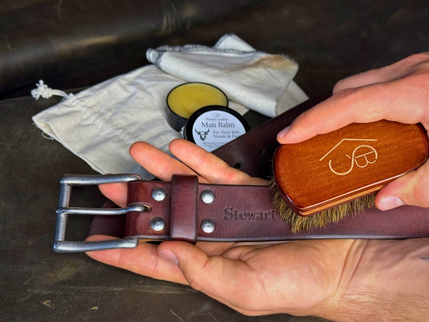 (NEW) Man Balm - Leather Care Kit