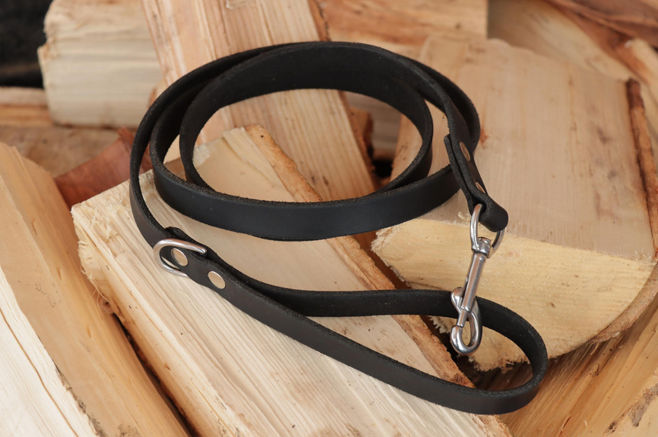 Full Grain Leather Dog Leash