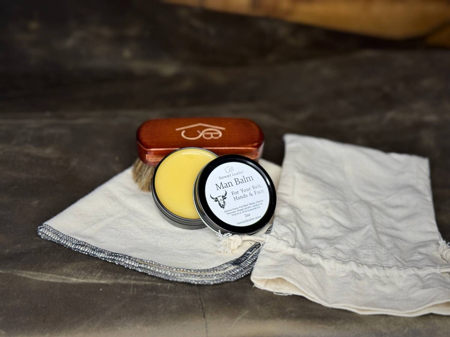 (NEW) Man Balm - Leather Care Kit