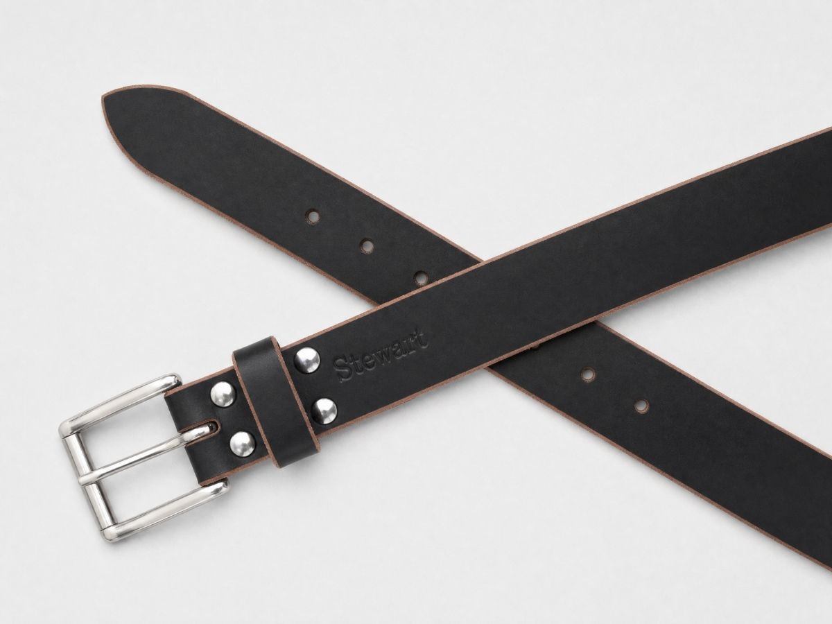The Heritage Belt 1.5"- Black
