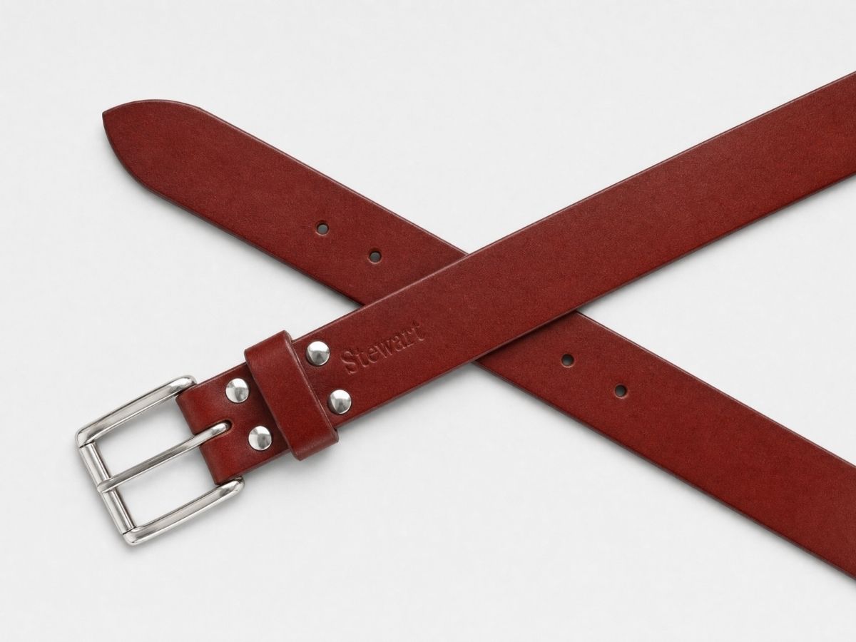 The Heritage Belt 1.5" - Chestnut