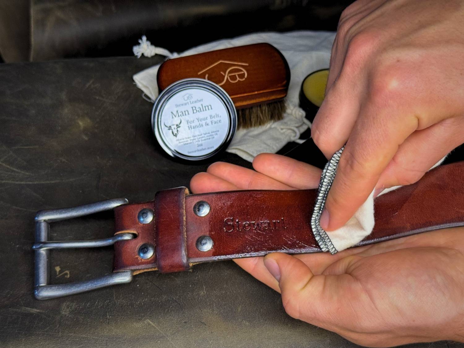 (NEW) Man Balm - Leather Care Kit
