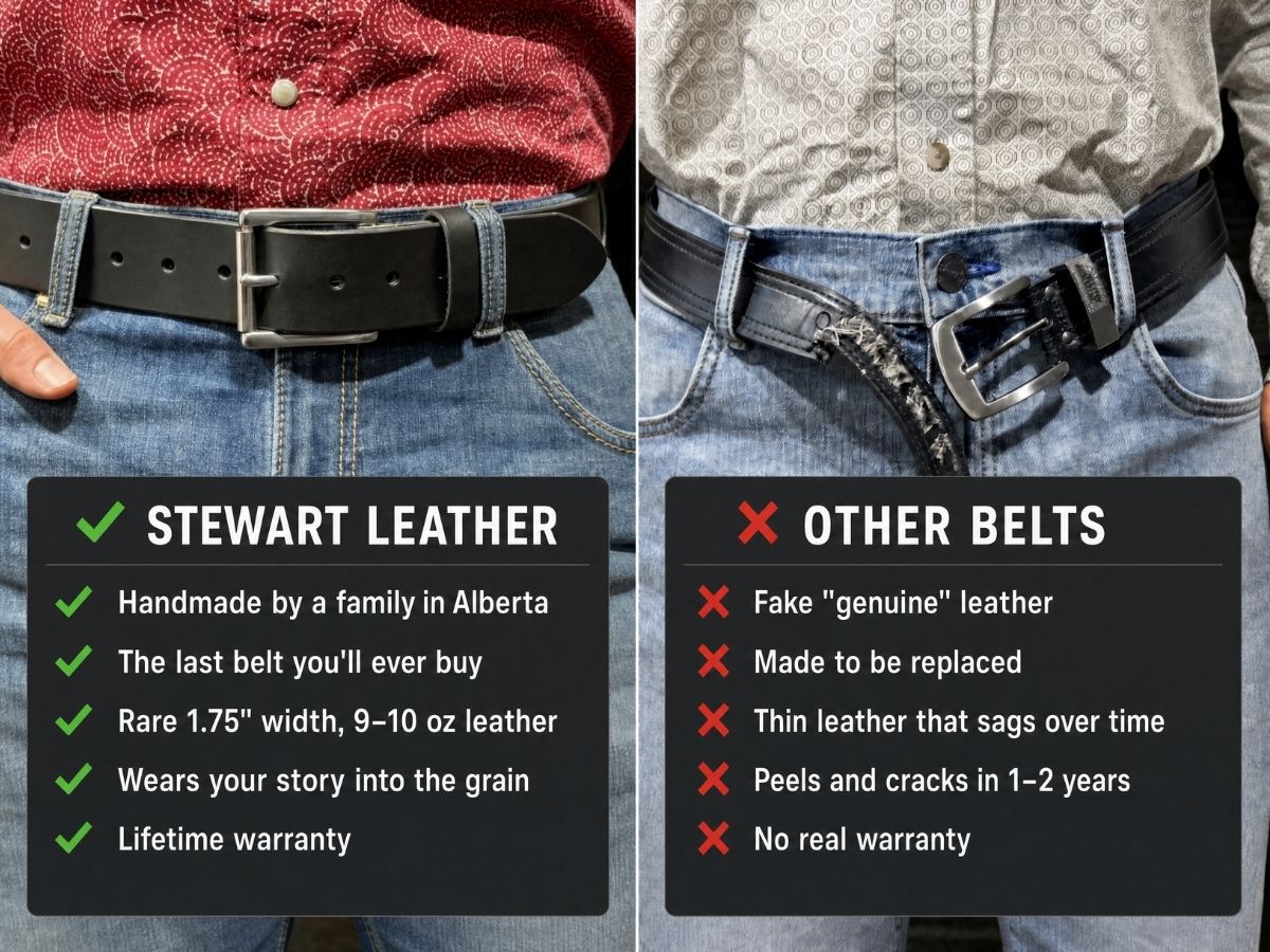 The Man Belt 1.75" - Black