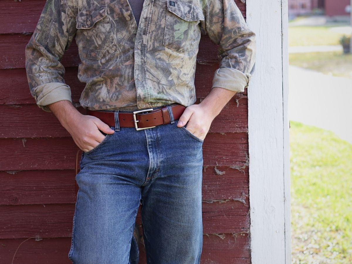 The Man Belt - Chestnut