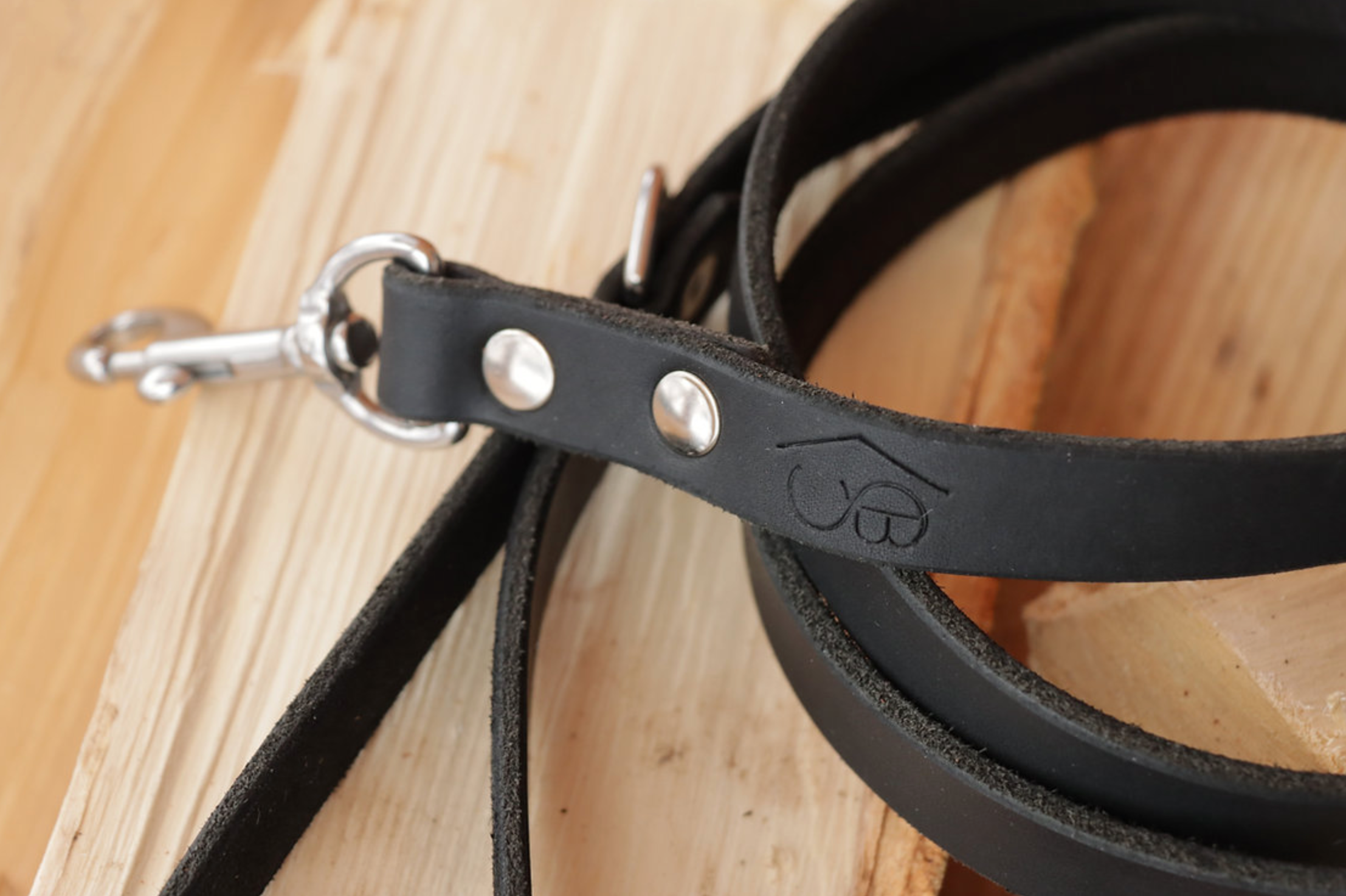Full Grain Leather Dog Leash