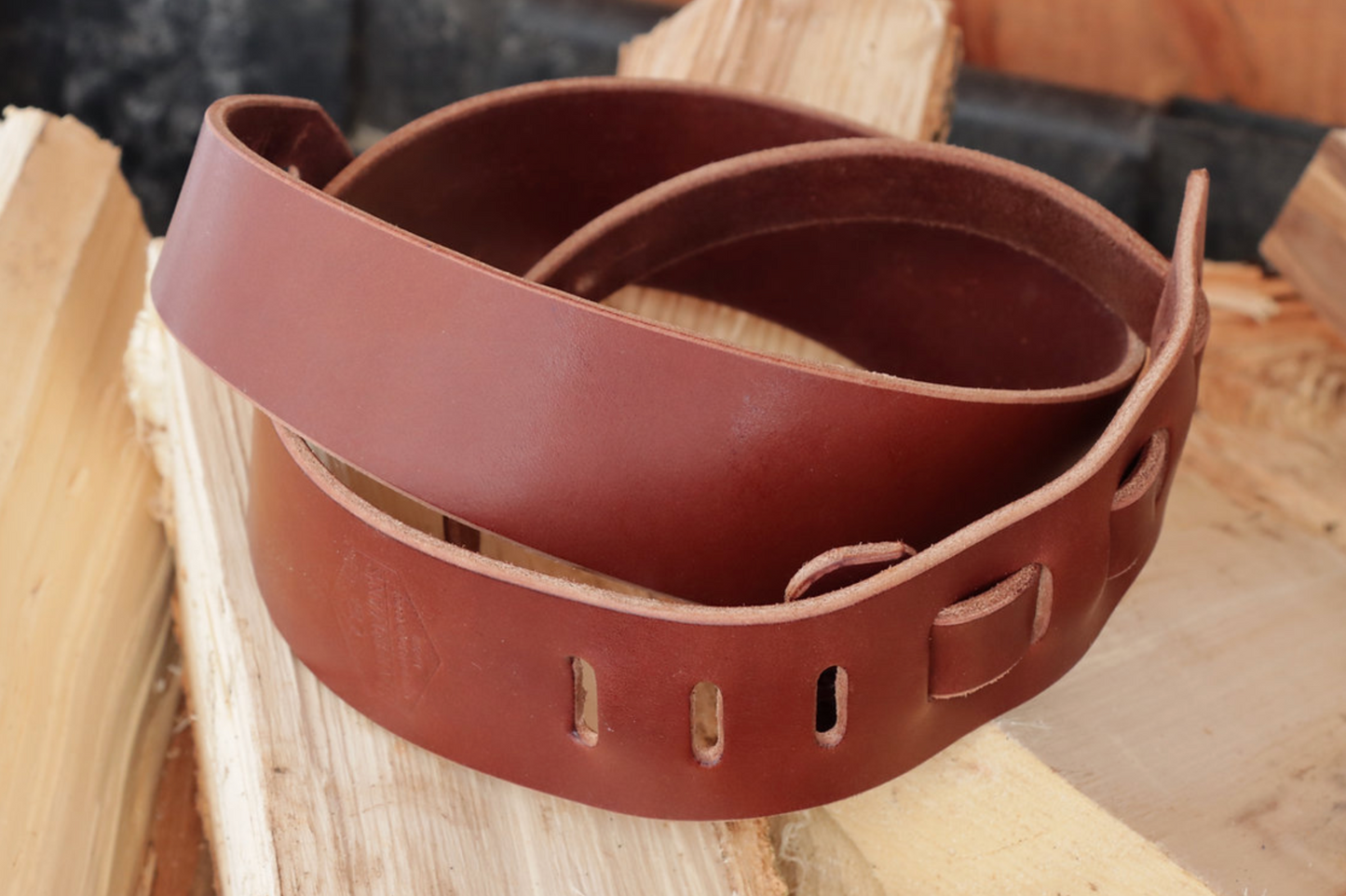 Full Grain Leather Guitar Strap