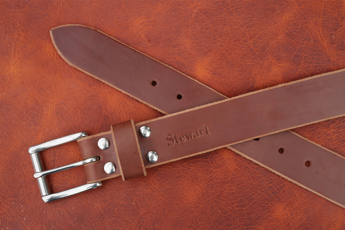 The Original Heritage Leather Belt 1 ½’’ (Rich Brown)