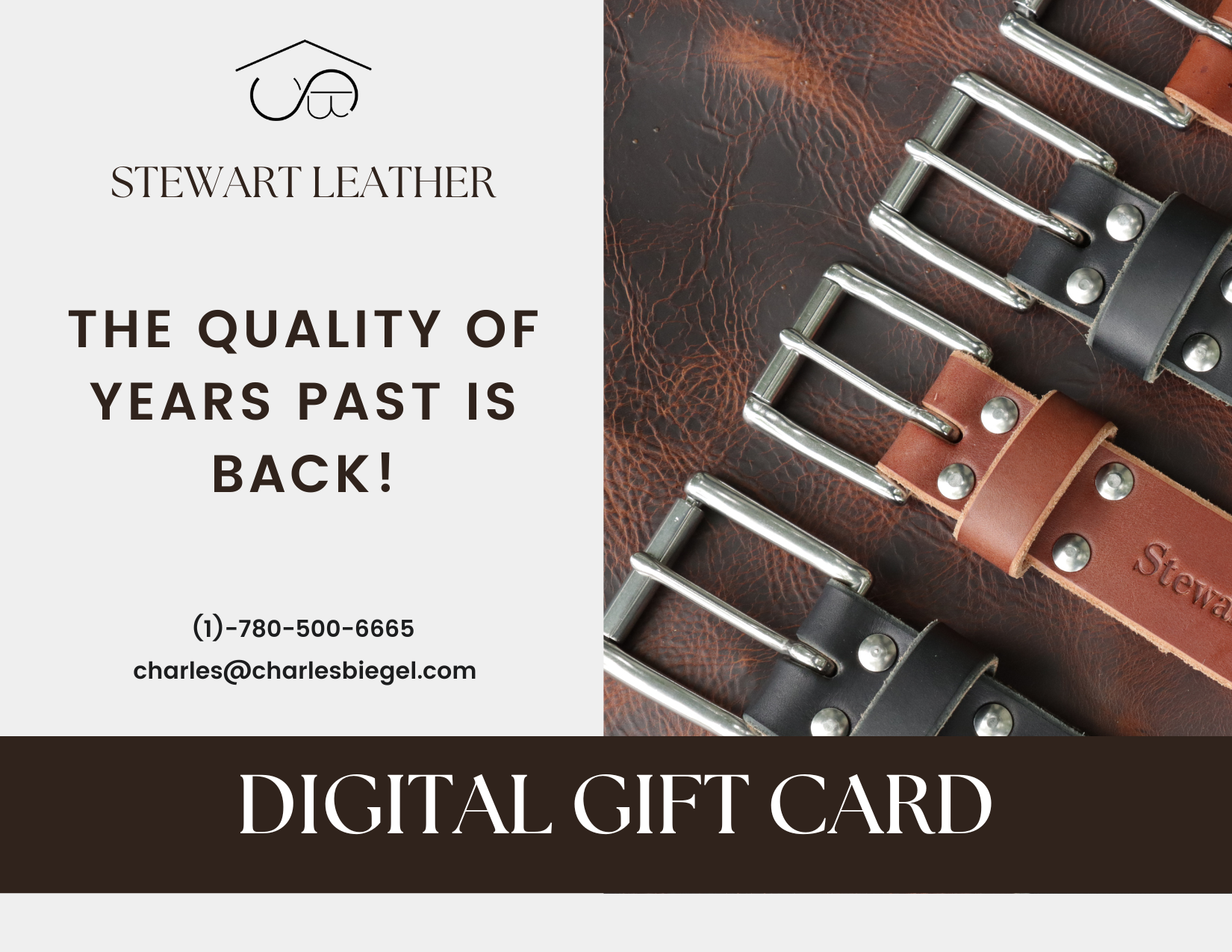 Stewart Leather e-Gift Card
