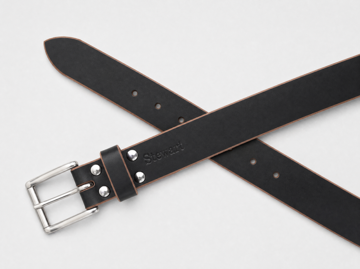 The Heritage Belt 1.5"- Black